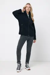 Jakna od flisa od recikliranog poliestera Iqoniq Diran T9800 black L-17