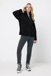 Jakna od flisa od recikliranog poliestera Iqoniq Diran T9800 black L-18