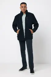 Jakna od flisa od recikliranog poliestera Iqoniq Diran T9800 black L-25