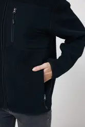 Jakna od flisa od recikliranog poliestera Iqoniq Diran T9800 black L-35
