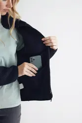 Jakna od flisa od recikliranog poliestera Iqoniq Diran T9800 black L-37