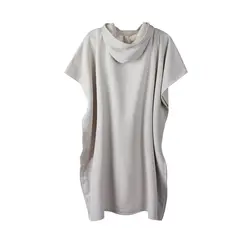 Hammam poncho VINGA V41720 grey-4