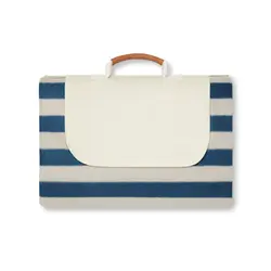 Piknik deka velika VINGA Alba GRS RPET V459000 navy-1