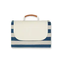 Piknik deka srednja VINGA Alba GRS RPET V459001 navy-1