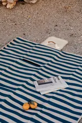 Piknik deka srednja VINGA Alba GRS RPET V459001 navy-4