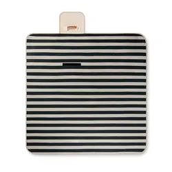 Piknik deka mala VINGA Alba GRS RPET V45901 black-2