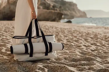 Torba za plažu VINGA Volonne AWARE™ V76203 off white-8