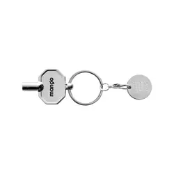 Privjesak za ključeve s novčićem P191.70 silver-2