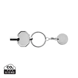 Privjesak za ključeve s novčićem P191.70 silver-7