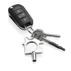 Privjesak 3u1 P191.71, Privjesak za ključeve MeasureMate RCS P191.73 grey, silver-14