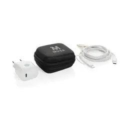 Zidni punjač 20W i kablovi type-C P301.25 black-5