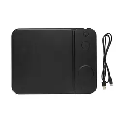 Podloga za miš 3u1 bežični punjač 15W Swiss peak RCS P309.03 black-2