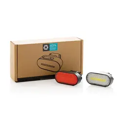Set USB rasvjetnih svjetala za bicikle Lumino RCS P513.84 black-13