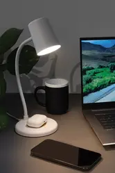 Bežična stolna lampa 15W Zenara RCS P514.03 white-13