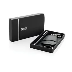 Držač za ključeve i komplet kemijska olovka SP Tula RCS P820.97 black-9