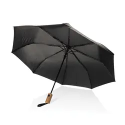 Mini automatski kišobran Kaycey 21" AWARE™ RPET P850.70 black-2