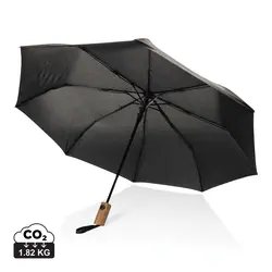 Mini automatski kišobran Kaycey 21" AWARE™ RPET P850.70 black-0