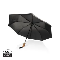 Mini automatski kišobran Kaycey 21" AWARE™ RPET P850.70 black-1