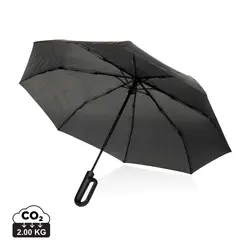 Kišobran s karabinerom Yara 21" AWARE™ RPET P850.71 black-0
