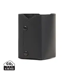 Držač za olovke VINGA Timo PU RCS RPET V30000 black-6 Držač za olovke VINGA Timo PU RCS RPET V30000 black-6