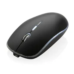 Bežični miš sa svjetlećim logotipom P300.32 black-4