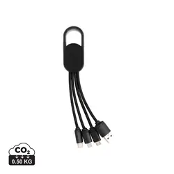 Kabel s karabinerom 4u1 P302.07 black-9