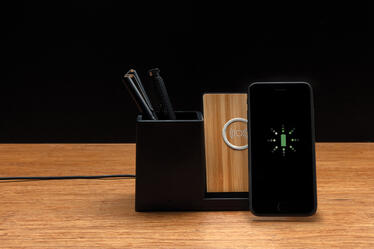 Bežični punjač 10 W Ontario RCS P308.40 black-10