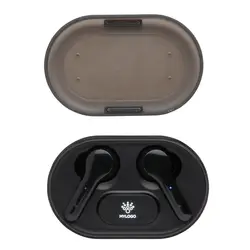 Slušalice u kutiji za punjenje sa svjetlećim logotipom TWS P329.18 black-10