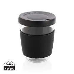 Čaša sa silikonskim poklopcem i navlakom, 360 ml Ukiyo P432.70
