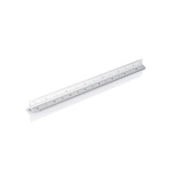 Aluminijsko trokutno ravnalo - 30 cm P165.13