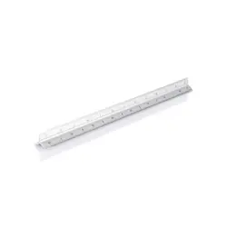 Aluminijsko trokutno ravnalo - 30 cm P165.13