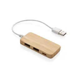 Type-C USB hub od bambusa P308.73