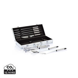 Set za roštilj od 12 komada u aluminijskoj kutiji P422.18