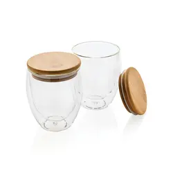 Šalice od borosilikatnog stakla 250ml 2kom set P432.14