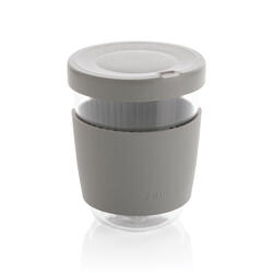 Čaša sa silikonskim poklopcem i navlakom, 360 ml Ukiyo P432.70