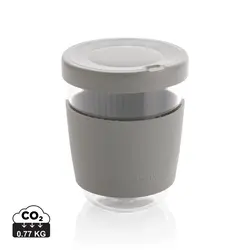 Čaša sa silikonskim poklopcem i navlakom, 360 ml Ukiyo P432.70