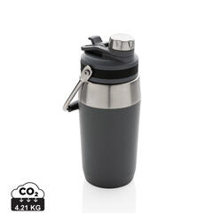 Promotivna termosica s dvostrukim poklopcem 500 ml P436.97