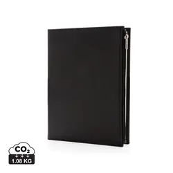 Rokovnik  A5 PU s džepom na patentni zatvarač Swiss Peak P774.14