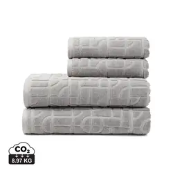 VINGA Verso OCS ručnik od organskog pamuka, set od 4 kom V45004 grey-7