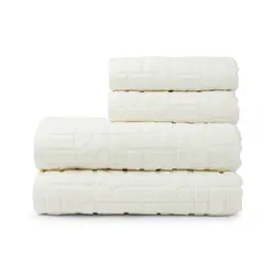 VINGA Verso OCS ručnik od organskog pamuka, set od 4 kom V45004 natural-1