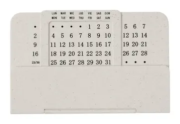 Vječni kalendar Orsen AP735488 natural 140×90×40 mm-4