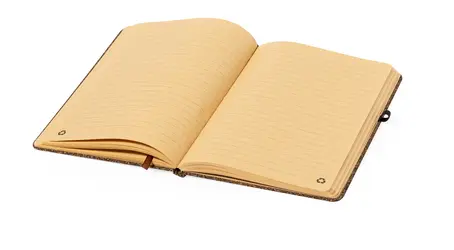 Rokovnik od vlakana kave Kalia AP735498 brown 147×210×15 mm-1