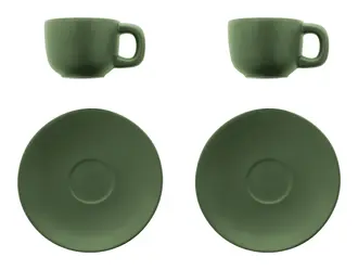 Set šalica za espresso Caturra AP800552 green 130×130×87 mm-4