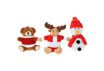 Božićni plišani privjesak za ključeve Cardix AP735452