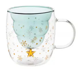 Božićna šalica Honkapuu AP812437 transparent ø94×109 mm-2