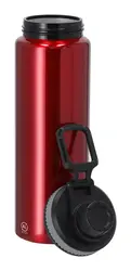 Sportska boca od recikliranog aluminija Skizz AP735522 red ø80×243 mm-1