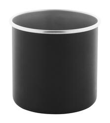 Šalica od recikliranog nehrđajućeg čelika Hossa AP800563 black ø83×80 mm-3