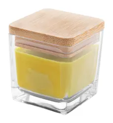 Svijeća Cubama AP809625 yellow 60×55×55 mm-3