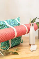 Torba za prostirku za jogu SuboBag Yoga AP716774 white 400×360×100 mm-3