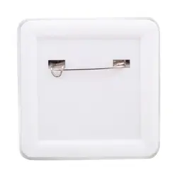Bedž SquareBadge Maxi AP716810 white 50×50 mm-1